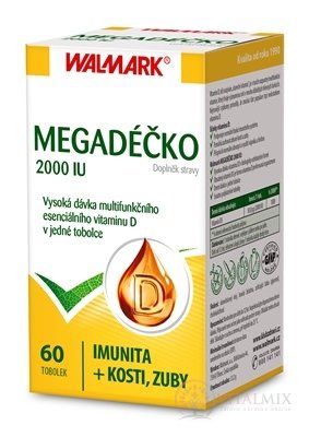 WALMARK Megadéčko 2000 cps 1x60 ks