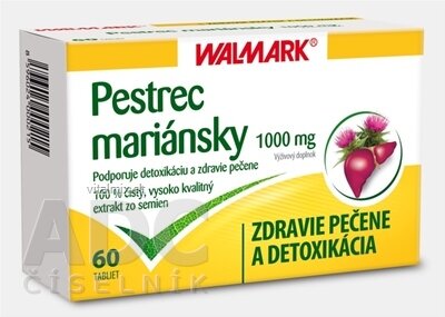 WALMARK Ostropestřec Mariánský 1000 mg tbl 1x60 ks