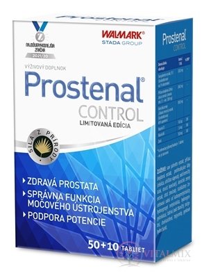 WALMARK Prostenal CONTROL tbl 50+10 navíc (60ks)