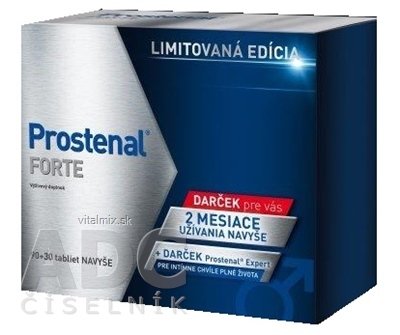 WALMARK Prostenal Forte tbl 90 + 30 navíc (120 ks) + Prostenal Expert tbl 6 ks zdarma, 1x1 set