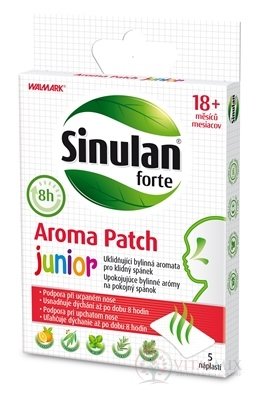 WALMARK Sinulan forte Aroma Patch junior náplast 1x5 ks