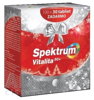 WALMARK SPEKTRUM Vitalita 50+ tbl 100 + 30 zdarma (130 ks)