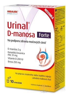 WALMARK Urinal D-manosa Forte sáčky 1x10 ks