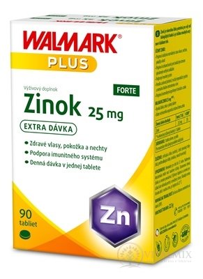 WALMARK Zinek FORTE 25 mg tbl 1x90 ks