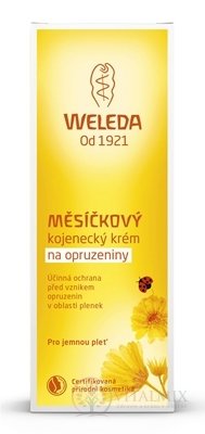 WELEDA Měsíčkový kojenecký krém na opruzeniny (Calendula Babycreme) 1x30 ml