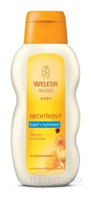 WELEDA Měsíčkový koupel s bylinkami (Calendula Bad) 1x200 ml