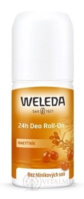 WELEDA Rakytník 24h Deo Roll-on bez hliníkových solí 1x50 ml