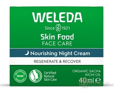 WELEDA Skin Food Nourishing Night Cream noční pleťový krém 1x40 ml