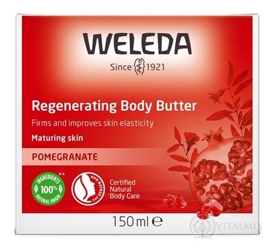 WELEDA Tělové máslo Granátové jablko účinně zpevňující 1x150 ml