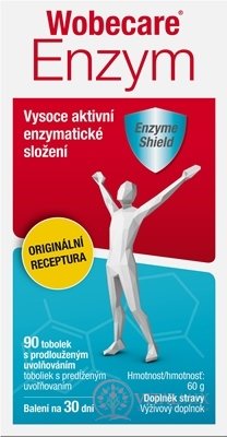 Wobecare Enzym cps s prodlouženým uvolňováním 1x90 ks