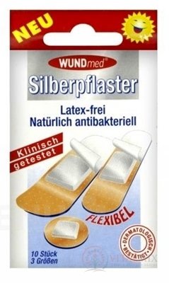 WUNDmed Flexibilní náplast s obsahem stříbra 1x10 ks