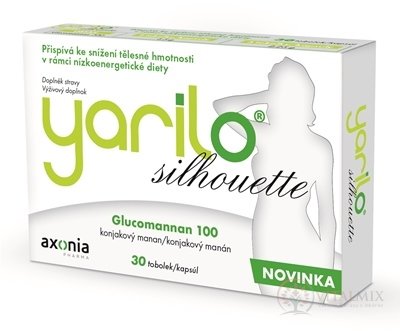 YARILO silueta cps Glucomannan 1x30 ks
