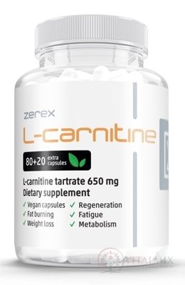 Zerex L-karnitin cps 1x100 ks