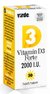 Virde Vitamin D3 Forte 2000 IU tbl 1x30 ks