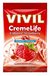 VIVIL Bonbons CREME LIFE Strawberry drops se smetanovo jahodovou příchutí, bez cukru 1x60 g