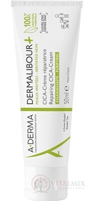 A-DERMA DERMALIBOUR+ Reparační CICA-Krém pro podrážděnou kůži 1x50 ml
