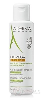 A-DERMA Exomega CONTROL GEL Moussant Emollient zvláčňující pěnivý gel 1x500 ml