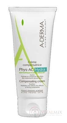 A-DERMA PHYS-AC Creme COMPENSATRICE (HYDRA) hydratační kompenzační krém 1x40 ml