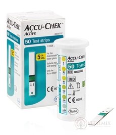 ACCU-CHEK Active Glucose 50 testovací proužky do glukometru 1x50 ks