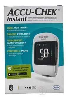 ACCU-CHEK Instant Glukometr sada pro monitorování krevní glukózy (inov.2021) 1x1 ks