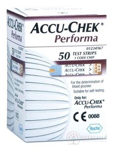 ACCU-CHEK Performa 50 testovací proužky do glukometru 1x50 ks