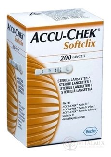 ACCU-CHEK Softclix Lancet 200 lancety do odběrového pera 1x200 ks