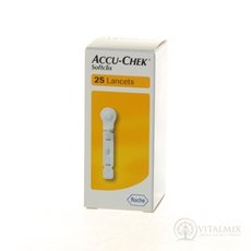 ACCU-CHEK Softclix Lancet 25 lancety do odběrového pera 1x25 ks