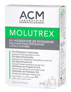 ACM MOLUTREX roztok na ošetření kontagiózneho moluska 1x3 ml