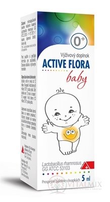 ACTIVE FLORA baby perorální kapky (inov.2022) 1x5 ml