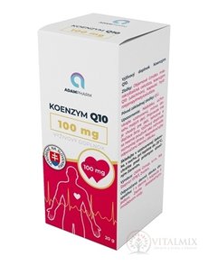 ADAMPharm KOENZYM Q10 100 mg cps 1x60 ks