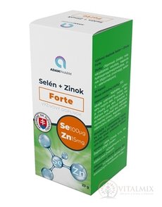 ADAMPharm Selen + Zinek Forte cps 1x60 ks