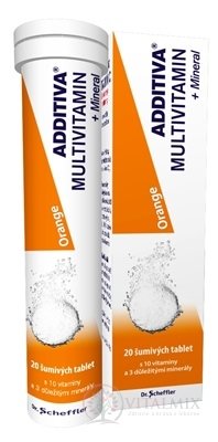 Additiv MULTIVITAMIN + Minerál, Orange tbl eff 1x20 ks