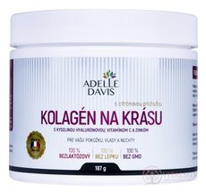 Adelle DAVIS KOLAGEN NA KRÁSU prášek s citrónovou příchutí 1x187 g