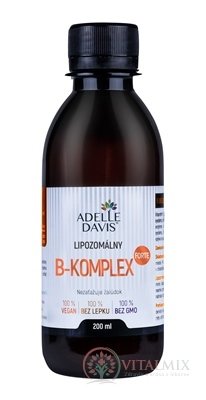 Adelle DAVIS Lipozomální B-KOMPLEX FORTE 1x200 ml