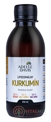 Adelle DAVIS Lipozomální KURKUMIN 1x200 ml