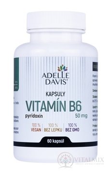 ADELLE DAVIS VITAMIN B6, pyridoxin 50 mg cps 1x60 ks