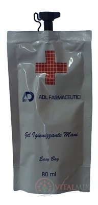 ADL Farmaceutici Dezinfekční gel na bázi alkoholu 1x80 ml