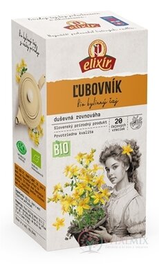 AGROKARPATY BIO Třezalka bylinný čaj, čistý přírodní produkt, 20x2 g (40 g)