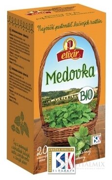 AGROKARPATY BIO Meduňka bylinný čaj, čistý přír. produkt, 20x2 g (40 g)