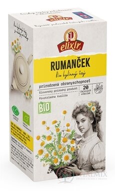 AGROKARPATY BIO Heřmánek bylinný čaj, přírodní produkt, 20x1,5 g (30 g)