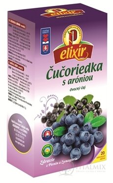 AGROKARPATY borůvky s aróniou ovocný čaj, balené sáčky, 20x1,5 g (30 g)