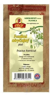 AGROKARPATY FENIKEL OBYČEJNÝ plod bylinný čaj 1x30 g