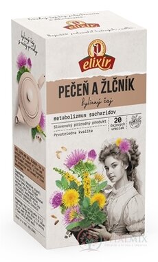 AGROKARPATY JÁTRA a žlučník bylinný čaj, čistý přírodní produkt, 20x2 g (40 g)
