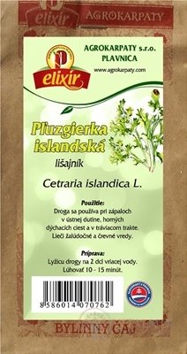 AGROKARPATY Pukléřka ISLANDSKÁ bylinný čaj 1x30 g