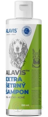 ALAVIS Extra šetrný ŠAMPON psy, kočky, koně 1x250 ml
