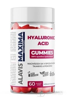 ALAVIS MAXIMA HYALURONIC ACID GUMMIES žvýkací tablety 1x60 ks
