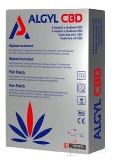 ALGYL CBD Náplast na bolest 1x8 ks