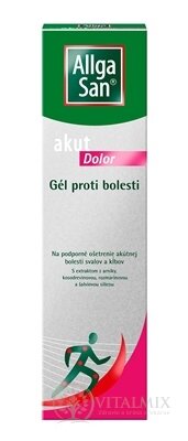 Allga San akut Dolor Gel proti bolesti chladivý 1x100 ml