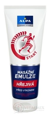 ALPA MASÁŽNÍ EMULZE HŘEJIVÁ 1x210 ml