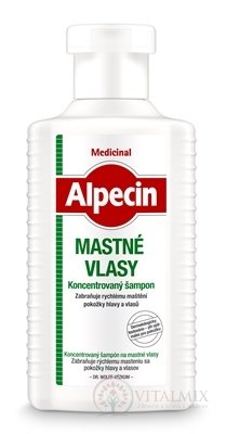 ALPECIN Medicinal MASTNÉ VLASY koncentrovaný šampon 1x200 ml